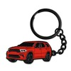 glahorse For Dodge Durango Caravan Keychain，Metal key chain，For Dodge Durango Accessories (Red)