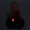Little Monk Figurine USB Charging 6 Songs Music LED Nodding