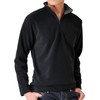 ARONA Fleece Men's Cut Saw Sweatshirt Warm Brushed Back Half