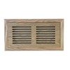 4 Inch x 10 Inch White Oak Hardwood Vent Floor