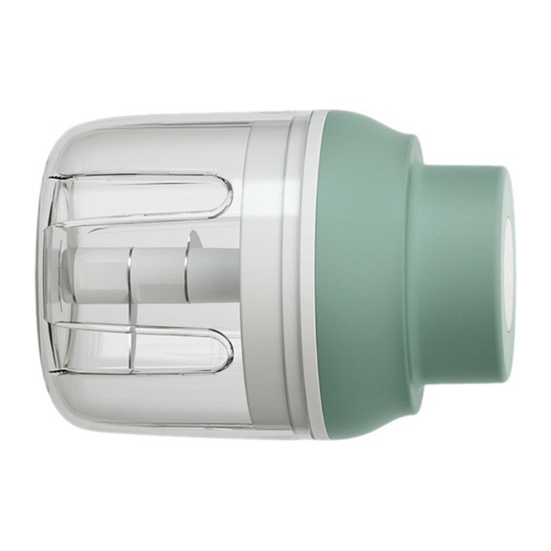 Electric Garlic Chopper USB Charging Cordless 3 Blades Garlic Masher