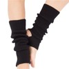 SHSHbuy Knitted Leg Warmers Women's Warm Knitted Socks Leg Warmers