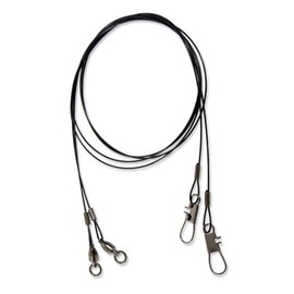 Spro Wire Leader Ball Bearing Swivel-Pack of 2 (Size 30, 18-Inch)