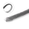 sourcing map Brush Weather Stripping, 5M/16.4Ft Card-Slot Seal Strip Pile