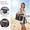 Bolso de Playa para Mujer, Bolso Tote Grande para Señoras,