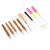 12pcs Dreadlocks Tool Set Dreadlocks Crochet Hook Hair Locking Tool