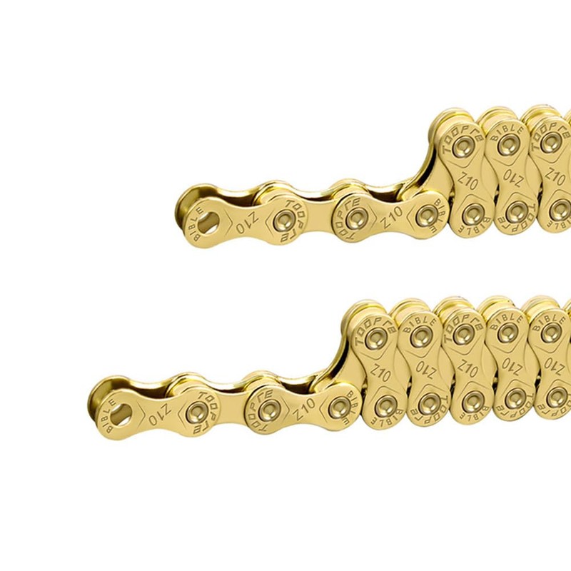 QitinDasen 10 Speed Bicycle Chain, 1/2 X 11/128 Inch 116