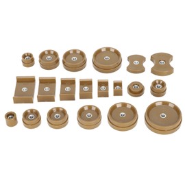 20pcs Capping Machine Dies Watch Back Cover Pressing Machine Accessory Tool Coffee