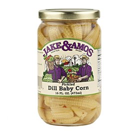 Jake & Amos Pickled Dill Baby Corn / 2 - 16 Oz. Jars