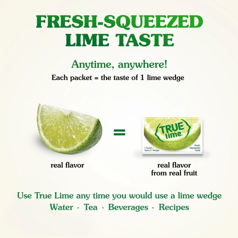 True Lime 500ct (Pack of 1) - Water Enhancer -