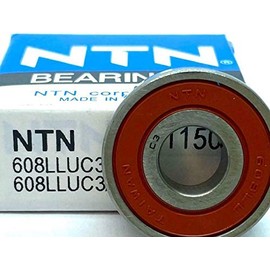 Deep Groove Ball Bearing 608-LLU-C3-5K-NTN - 8x22x7 mm 608 2RS 608RS