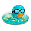 POZA Inflatable Duck Pool Float Tube- Heavy Duty Vinyl UV
