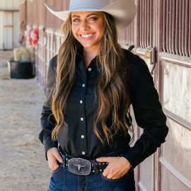 Fibbadet Western Belt Buckle for Men Texas Rodeo Longhorn Bull Cowgirl Cowboy Belt Buckle