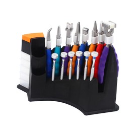 14pcs Optical Eyeglass Repair Tool Kit, Optician Optical Tools Kit Eyeglasses Repair 6 Pcs Screwdrivers 8Pcs Pliers, Non-Slip Grip, for Eyeglass, Watch, Computer, Laptop, Phone