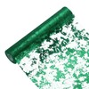 sourcing map Emerald Green Table Runner Roll 11.4" x 45