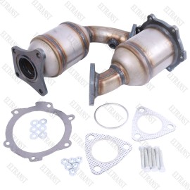 Unbranded Catalytic Converter Set for Nissan Quest SE SL 3.5L V6 2007-2009 Bank 1 and 2