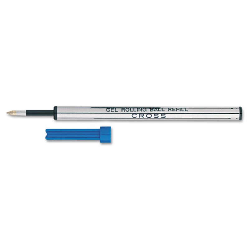 Selectip Gel Roller Ball Pen Refill Medium Blue Ink