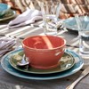 Casafina, Fontana collection, Stoneware Tableware, Soup/cereal bowl, turquoise, 6''