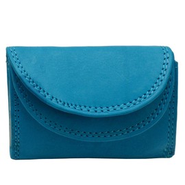 flevado Small Handy Party Disco Purse in Various Colours Lifestyle with RFID Protection (Turquoise)