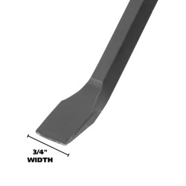 GreatNeck WR36 Pry Bar 36", Drop Forged Steel Wrecking Bar, Rust-Resistant Crowbar, Demolition Bar for Prying, Nail Pulling, Demolition Tool