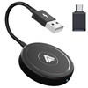 Wireless Android Auto Adapter,2024 Upgraded Wireless Android Auto Convert Wired