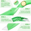 WILLBOND 4 Pcs Navajas Para Roofing Fixed Blade Roofing Knife,