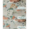 LIVETTY Wipe Clean Table Cloth, Fabric Table Cloth Rectangle Table
