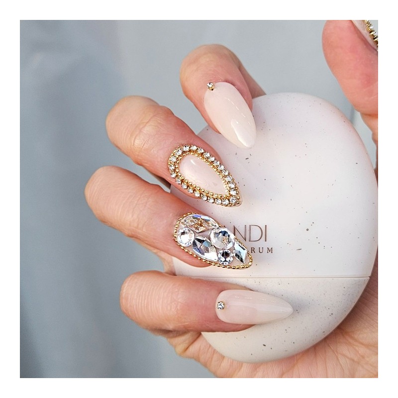 Tiara Handmade Nail Tips - Square / 티아라 수제네일팁 -