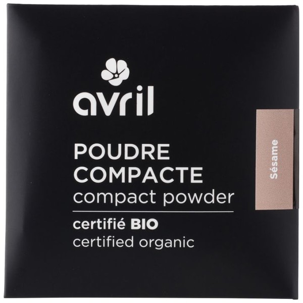 Avril Poudre Compacte de Teint Recharge Pour Palette 11 g, Sésame