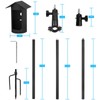 TIUIHU Ground Stake Mount Stand with Silicone Cover Skins for
