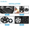 4-Pack 17 inch Wheel Skins Compatible with Toyota RAV4 2006