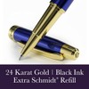 Bond & Regent Royal Blue & 24 Karat Gold -
