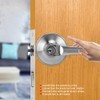 Zinc Alloy Entrance Bedroom Privacy 3 Lever Door Handle Lock