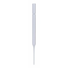 Kimble 883350-0009 Borosilicate Glass Pasteur Pipettes, Disposable, 7 OD, 2 mL Capacity (Pack of 250)