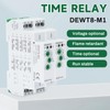DEWIN Time Relay, DIN Rail 230 V, GRT8-M1 Multifunctional Time