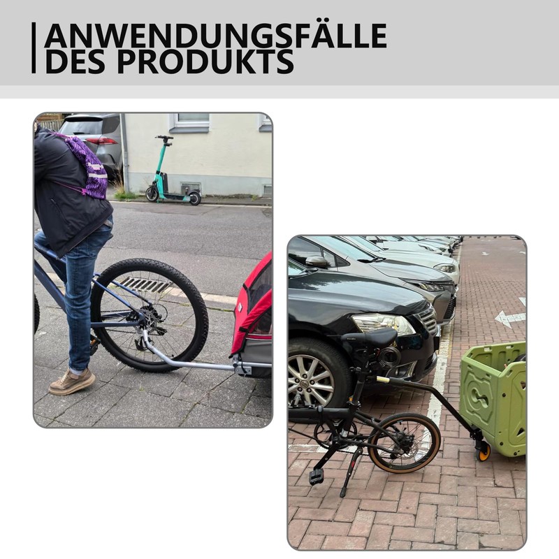 Bicycle Trailer Coupling, Bicycle Tow Bar Coupling Bicycle Trailer Towing
