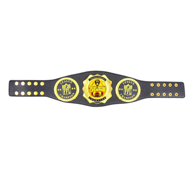 Fantasy Football Championship Belt Real Leather Youth Size Champion Award