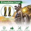 Motoforti 7/8" 22mm 15/16" 24mm Universal Motorrad Lenkergriffe Abdeckung Gummi