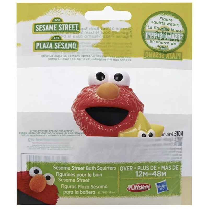 Hasbro 💦 2 PACK Sesame Street Friends Bath Squirters Elmo