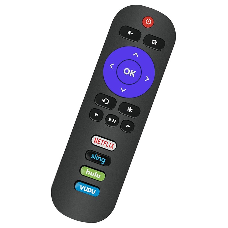 Universal Remote Compatible with All Sanyo ROKU TV Remote Control