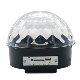 Stage Ball Lights Colorful Lighting Sound Activated Party Lights with Bluetooth Control for Holiday Party 6 Colors
