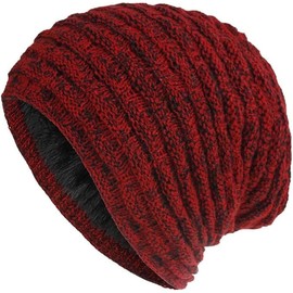 Winter Knit Slouchy Beanie Hat for Men Women Thick Keep Warm Baggy Cap