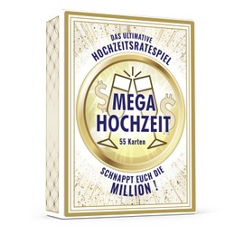 Tom Hugh Mega Wedding - The Entertaining Wedding Game for Guests and Newlyweds. Wedding Quiz - 13 Questions for the Million! Perfect Wedding Gift for Indoor and Outdoor Use