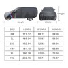 YIKICHII Car Cover, Waterproof Dustproof & Scratch Resistant All Weather