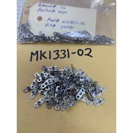 L3 HARRIS '1 PIECE' - PN# MK1331-02, 990292-40 - NUT PLATE SELF LOCKING SILVER