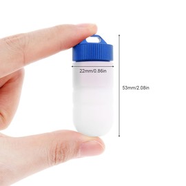 SecurityIng Mini Underwater 200m LED Strobe Marker Diving Signal Light for Dive/Night Outdoor/Camping with Battery 200h Duration, Waterproof Flashy Safety Lamp (2)