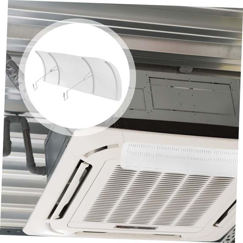 WHAMVOX 1pc Durable Air Conditioner Wind Deflector Blast Baffle for