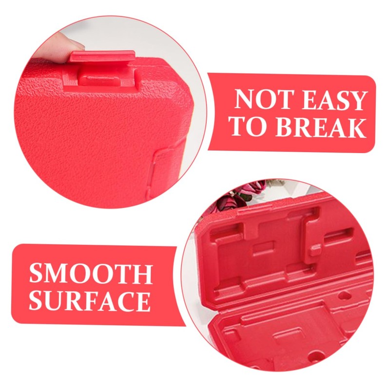 NOLITOY Vernier Calipers Packing Box Durable Plastic Storage Case for