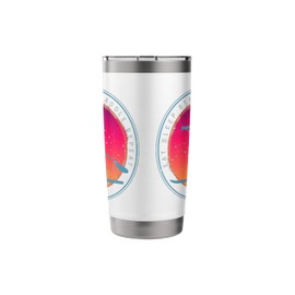Stand Up Paddle Board Sunset Vintage SUP Retro Design Stainless Steel Insulated Tumbler