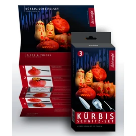 Triangle 90 835 03 02 Pumpkin Decorating Set 3 Pieces